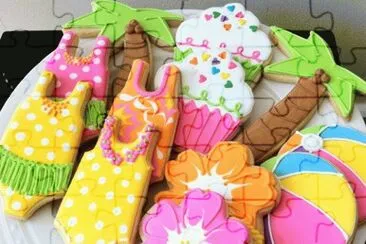 Pool party Cookies   Hawaii