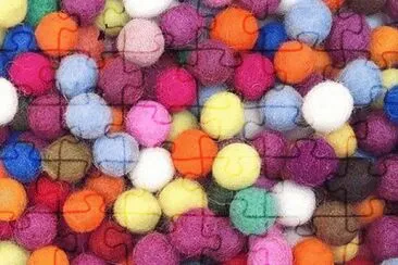 Wool felted Balls