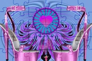 Those Pink Heels jigsaw puzzle