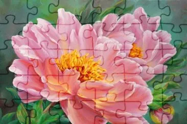 Pink Flowers jigsaw puzzle