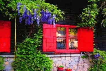 Windows in Austria jigsaw puzzle