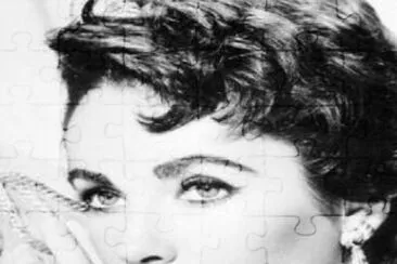elisabeth taylor jigsaw puzzle