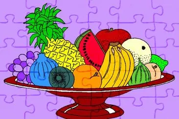 Frutas coloridas jigsaw puzzle