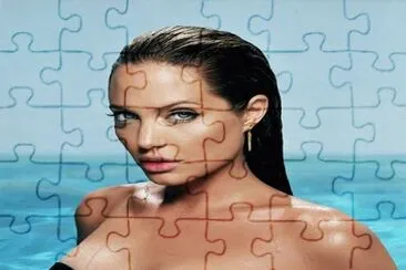 angelina jolie jigsaw puzzle