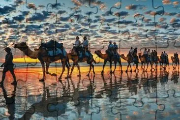Sunset at Cable Beach  Australia