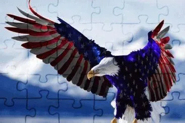 American Eagle jigsaw puzzle
