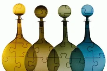 Vasos de vidro