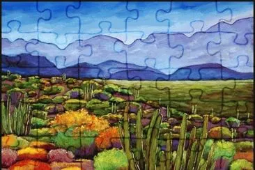 Arizona desert by Johnathan Harris