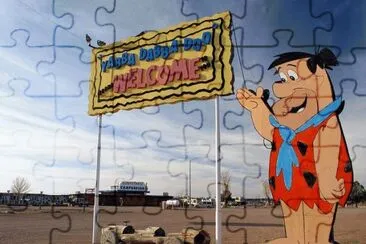 פאזל של Flintstone Bedrock City at Valle  Arizona