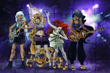 Kida Rapunzel Ariel Jasmine