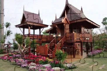 Beautiful Lao Temple