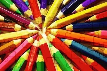 Colored pencil Wheel
