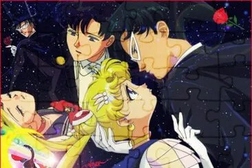Anime jigsaw puzzle