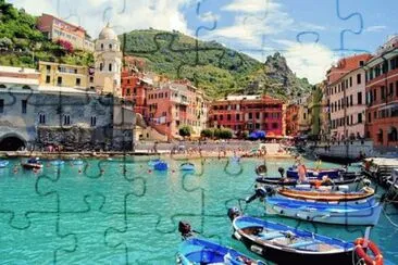 CINIQUE TERRE, ITALIA. jigsaw puzzle