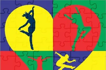 CoraÃ§Ã£o animado jigsaw puzzle