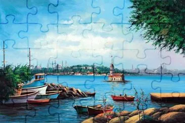 פאזל של barcos