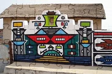 Ndebele House  South Africa