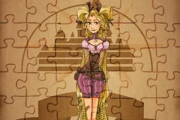 Rapunzel jigsaw puzzle