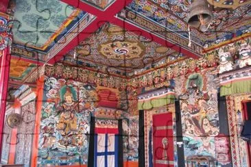 פאזל של Temple interior  Sikkim  India