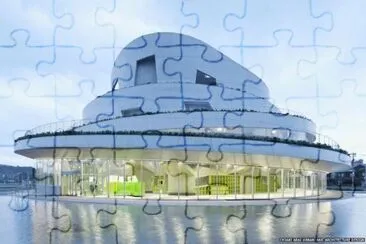 Centro Cultural Akiha de Niigata, JapÃ³n. jigsaw puzzle