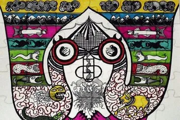 South East Asian art jigsaw puzzle