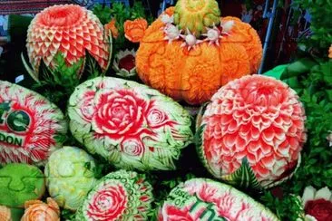 Fruit carving
