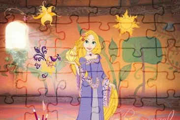 Rapunzel jigsaw puzzle