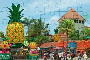 Nago Okinawa Pineapple Park jigsaw puzzle