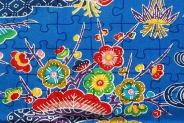 Okinawa bingata print