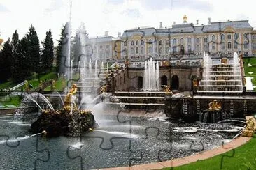 Petrodvorets Castle outside St. Petersburg