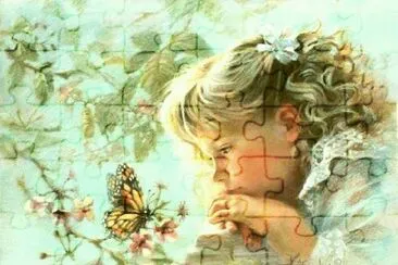 73. NiÃ±a y mariposa