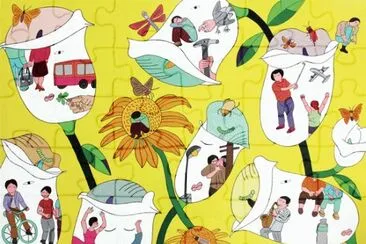פאזל של Hwang  People as Flowers  by Joo Ri  Korea