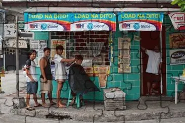 Barbershop in Manila
