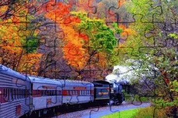 פאזל של tren