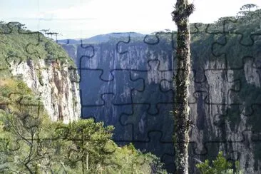 Canyons Aparados da Serra  - SC jigsaw puzzle