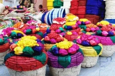 פאזל של Mexican baskets