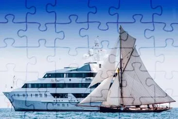 gran yate y velero