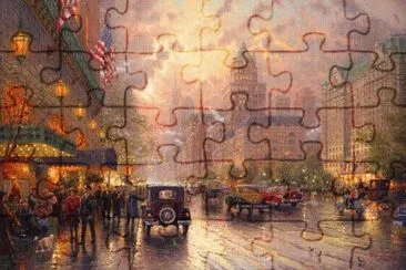 Thomas Kinkade jigsaw puzzle