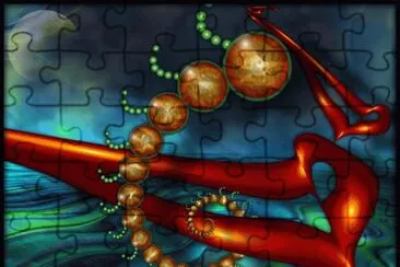 Centipede on Sea jigsaw puzzle