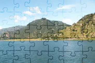 promenade sur le lac ATITLAN jigsaw puzzle