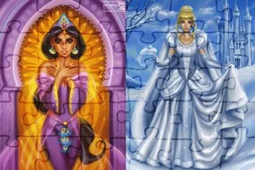 Jasmine Cinderella jigsaw puzzle