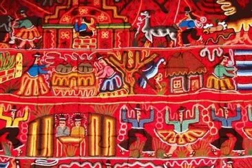 פאזל של Peruvian tapestry