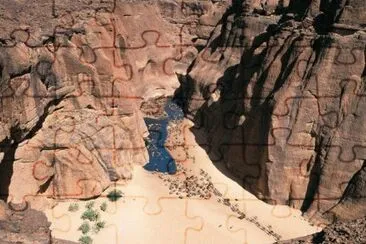 - chade,(africa) jigsaw puzzle