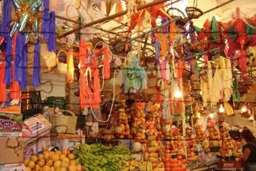 Mercado en Xochimilco jigsaw puzzle