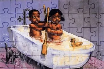 Art from Sierra Leone jigsaw puzzle