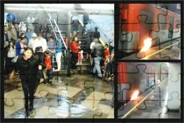 Sucedio en el metro jigsaw puzzle