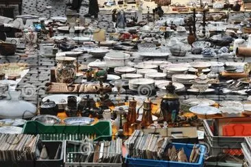 MERCADO DE PULGAS EN BRUSELAS