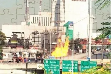 INCENDIO EN MONTERREY, N. L. jigsaw puzzle