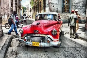 פאזל של BUICK EN CUBA.