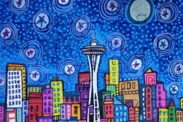 Seattle city by Heather Galler